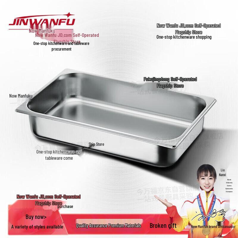JINWANFU Commercial Electric Buffet Food Warmer