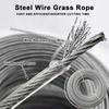 Nylon and Steel Wire Grass Trimmer Line 5m/10m/15m*2.4mm/2.7mm/3mm Trimmer Rope  Garden Maintenance