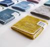 MOKU and Perfect for Gifts and Thank You Gifts [Rikuri] [Contex] Handkerchiefs, 5-Piece Set, Thin, Quick-Drying, Stylish, Absorbent, (Pastel)
