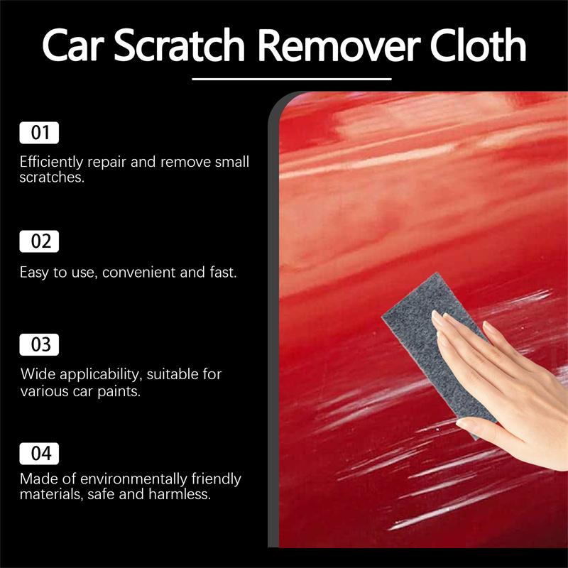6Pcs Nanosparkle Cloth Car Scratch Remover Repair Nano Sparkle Cloth Magic Cloth Scratch Remover Cleaning For Vehicles