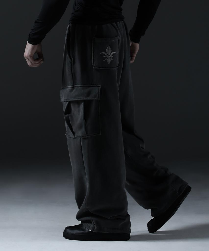 CARMID Pigment Pocket Wide Jogger Pants [Charcoal]