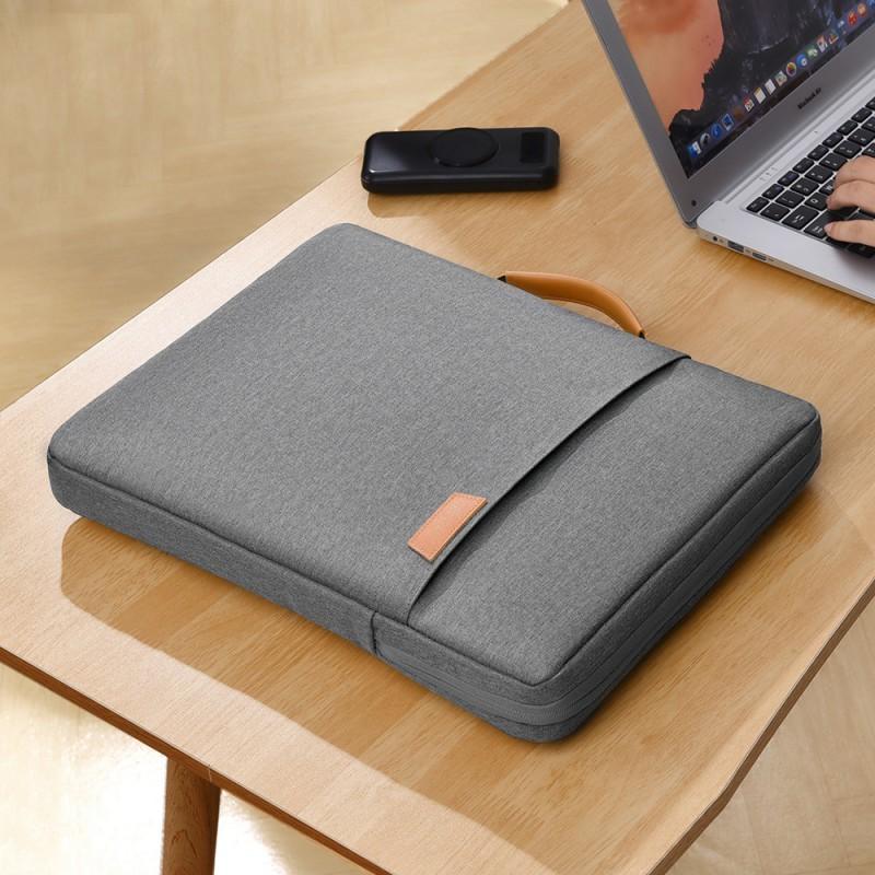 16 Inch Laptop Sleeve Bag Men Women - Shockproof Water Resistant Oxford Fabric Case With Air Cushion Protection