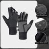 Guantes de esquí de invierno para hombre y mujer, resistentes al agua, resistentes al viento, para bicicleta de montaña, térmicos y cálidos, antideslizantes, para deportes de nieve y esquí