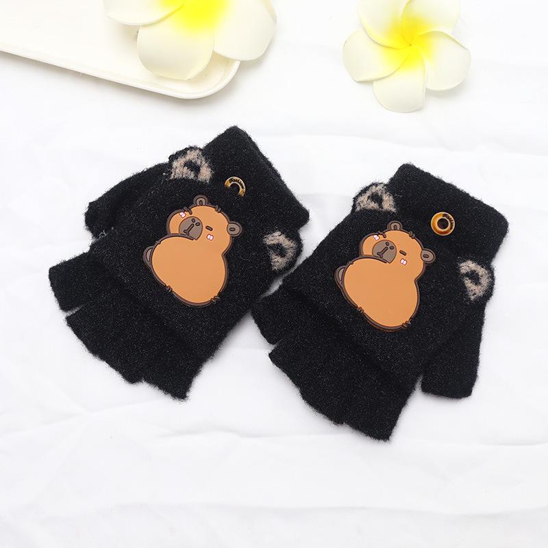 Kinder Cartoon Fäustlinge mit Klappe – Niedlich, Dick und Warm zum Schreiben und für Outdoor-Aktivitäten