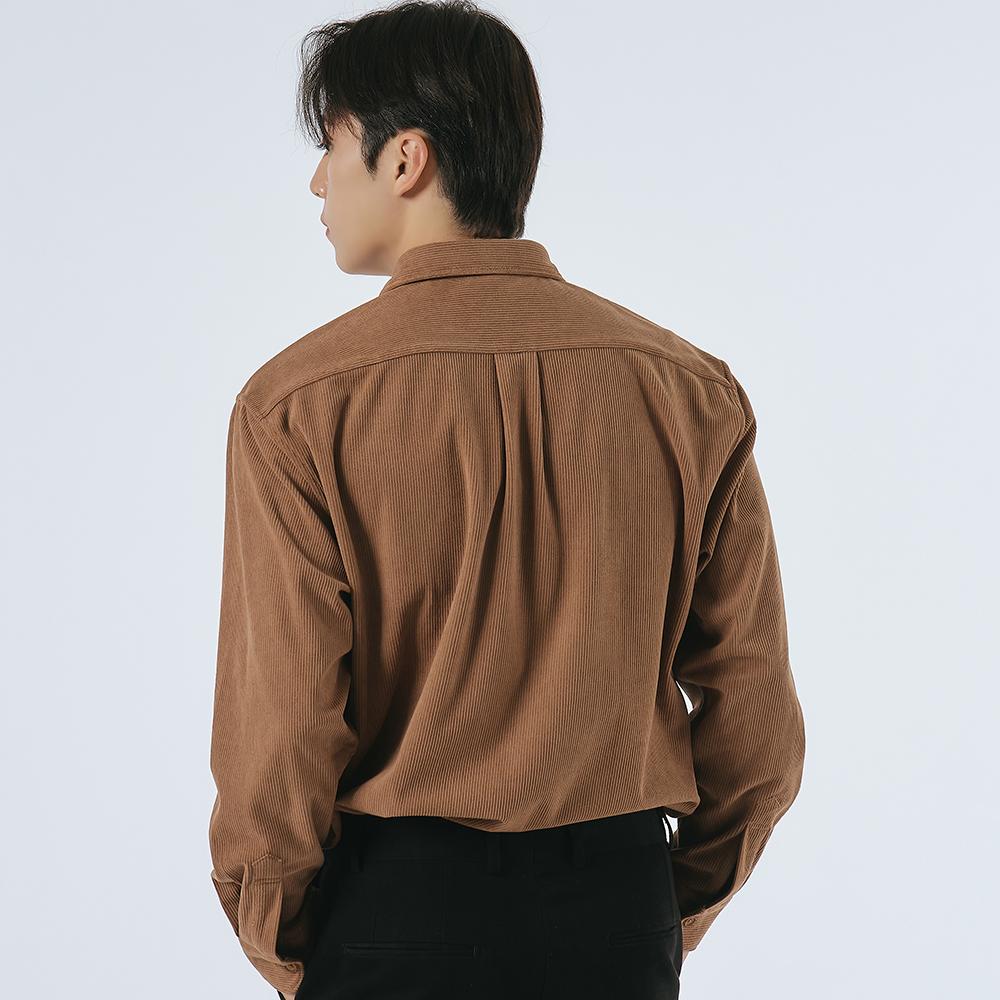 LXT Corduroy Straight Shirt [Brown]