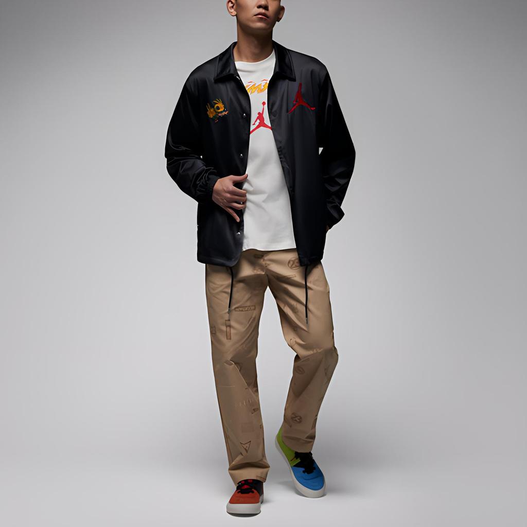 New JORDAN Jackets Men Black FJ7709-010