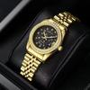 Casaro Classic Domestic Quartz Alloy Women'S Watch New Fashion Calendar Pointer Diamond-Encrusted Women'S Watch Luminous