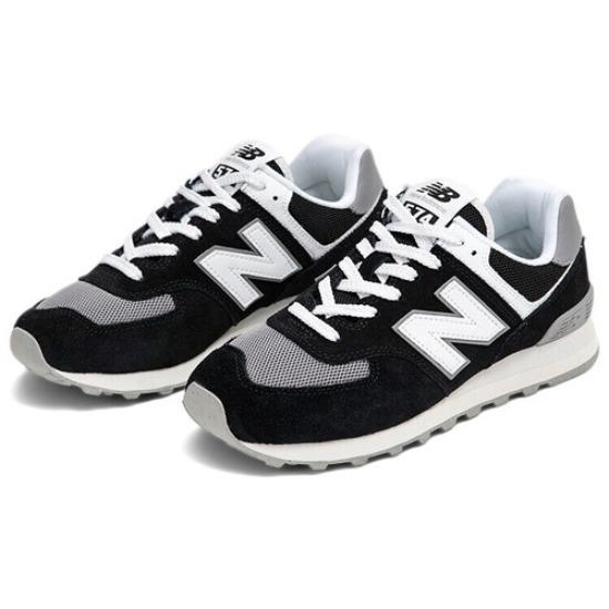 New Balance 574 Black White Grey - U574FBG