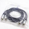 1.8m Dual 2RCA To 2RCA Audio Cable - 4-Head Connection for Computer Audio