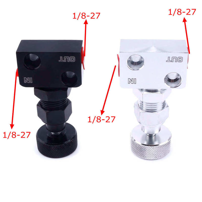 Brake Proportion Valve Adjustable Prop Brake Bias Adjuster Racing Lever Type For Car Prop Brake Proportion Valve
