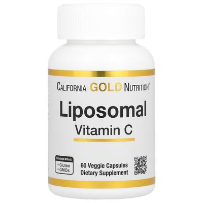 Liposomales Vitamin C, Gemüsekapseln 60 (250 mg pro Kapsel)