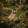 Vintage-Style Outdoor Stake Light | Solar Powered, Garden Light, for Yard,