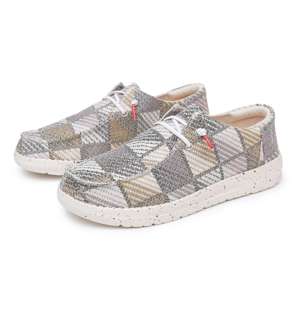 Canvas Shoes Men's Light Weight Slip-on Flat Sneakers Summer Breathable Cloth Loafers Design Espadrilles  Luxury Shoes Big Size