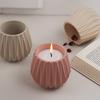 Wytrzymałe cementowe doniczki i forma na kubek do świec Przyjazna w użyciu silikonowa forma na świecznik betonowy do dekoracyjnej doniczki