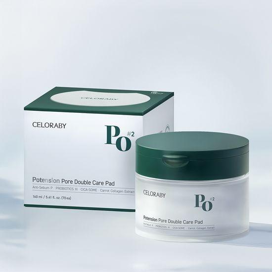 CELORABY Potency Pore Double Care Pads 70 Sheets