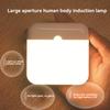 LED Light Smart Human Sensor USB Charging Square Lamp Emergency Automatic Lighting for Bedroom Kitchen Hallway Cabinet Lights