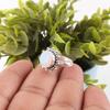 Milky Opal Gemstone Jewelry, Handmade Silver Beautiful Ring, 925 Solid Sterling Silver Jewelry, Meditation Ring Gift For Grandma