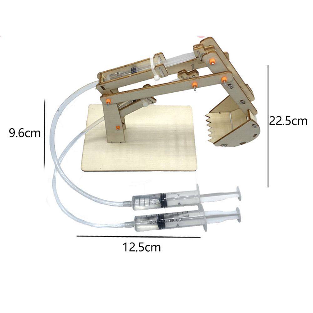 Toy Invention Science and Education Student Technology Model Science Toy Hydraulic Excavator