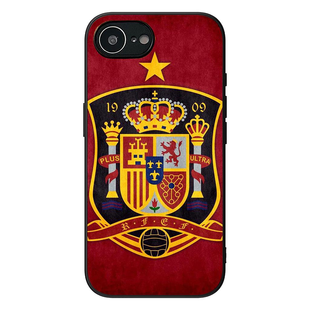 Cover for OPPO A54 A40 A60 A80 A18 A16 A17 A38 A78 A79 A57 A55 A3 Pro A96 A15 A12 Phone Case Spain Flag