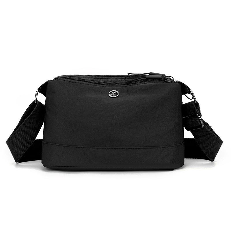 

Простая и Повседневная Нейлоновая Сумка-Мессенджер Женская Новая Легкая Сумка через Плечо Многослойное Хранение Корейский Иностранный Стиль Маленькая Сумка.