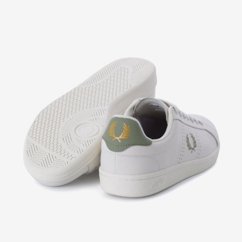 Fred Perry B721 Leather Sneakers White