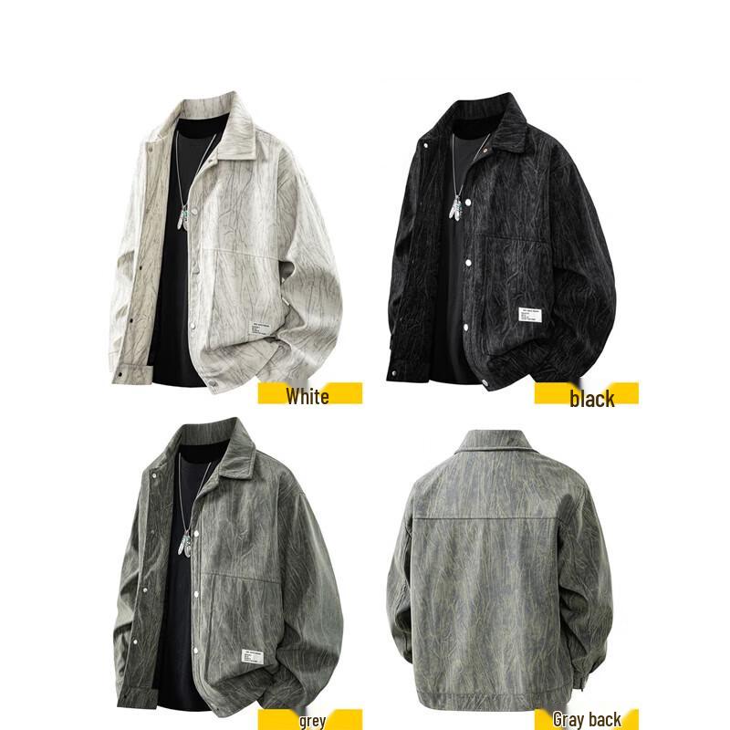 Playboy Men's American Vintage Lapel Casual Jacket