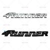 1Pc 4Runner Emblem Badge Rear Trunk Decals Decoration Stickers For Tundra Tacoma 4runner Pickup Trucks Car Styling Car Accessories