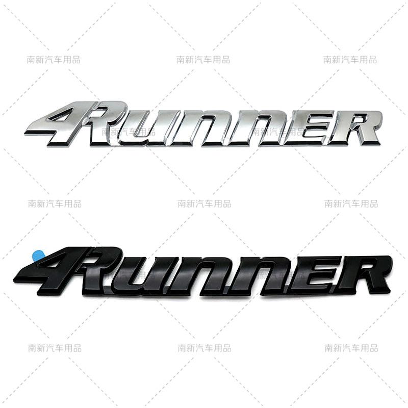 1Pc 4Runner Emblem Badge Rear Trunk Decals Decoration Stickers For Tundra Tacoma 4runner Pickup Trucks Car Styling Car Accessories