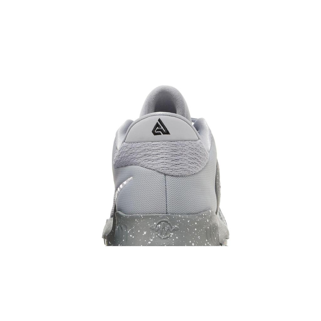 Nike Zoom Freak 4 'Etched in Stone' (Unisex) Wolf Grey / White / Cool Grey / Black Basketball Shoes DJ6149 004