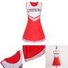Fashionable Cheerleader Costume With Thick Socks And Hand Flowers Xs To Xl Sizes