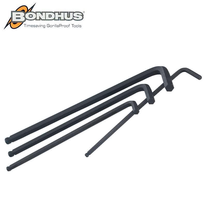 HANDUNYOU 12-Piece Imperial Extra-Long Ball-End Hex Key Set