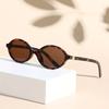 1pc Women'S Classic Oval Frame Fashion Glasses Minimalist Design for Casual Formal Wear Versatile Eyewear