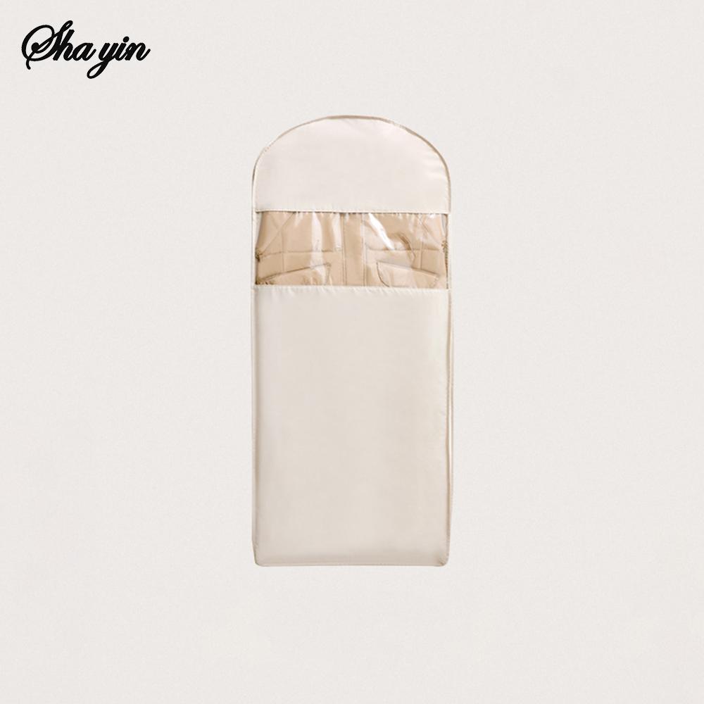 Sichtbare Kompression Hängebeutel für Daunenjacke - Staubschutz Kleideraufbewahrung Schrankorganizer für Haushalt