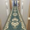 Classic Lattice Greek Key Border Runner Rug Non Slip Stain Resistant Carpet for El Hall Entry Indoor Home Floor Decor