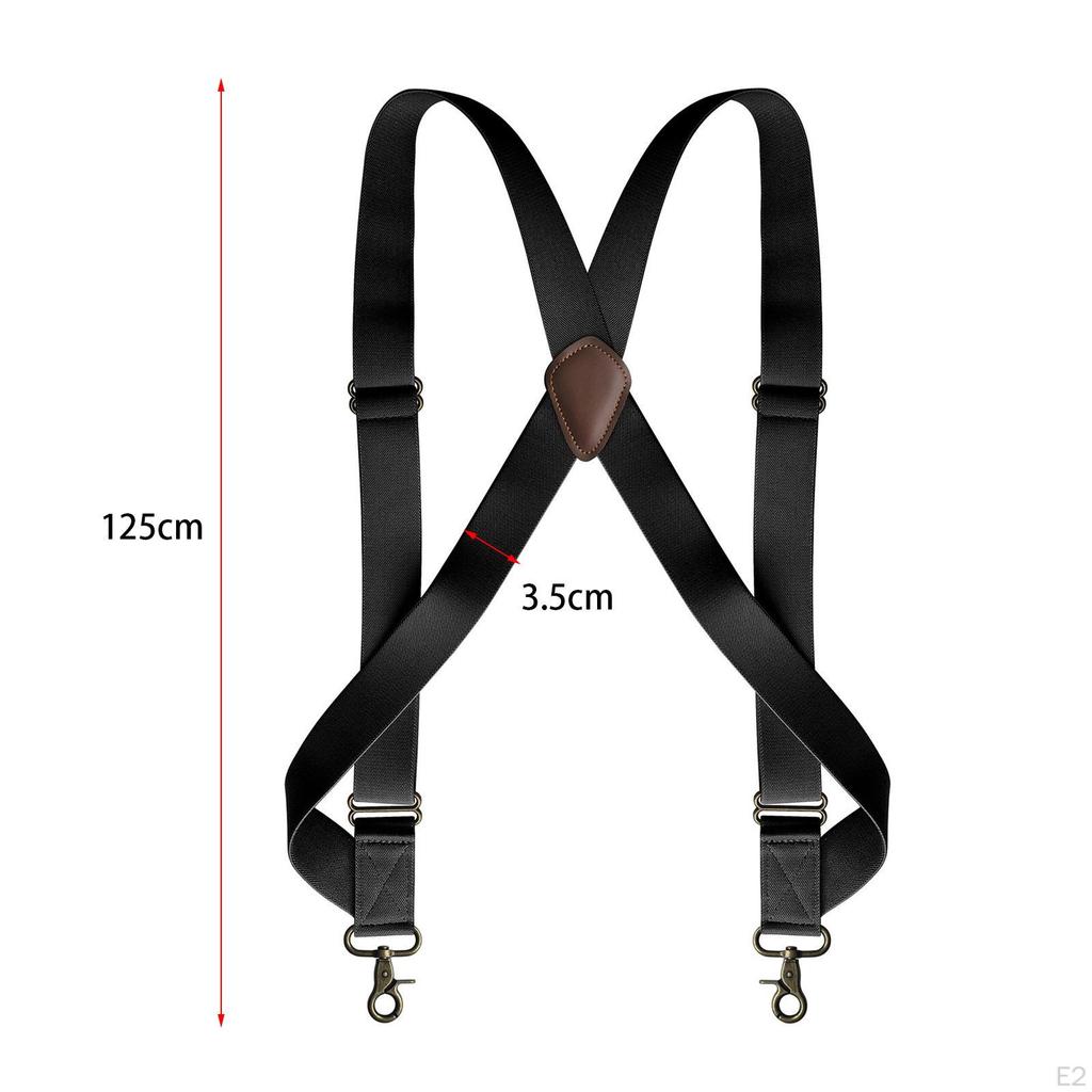 Classic Mens X-Type Suspenders with Swivel Hooks