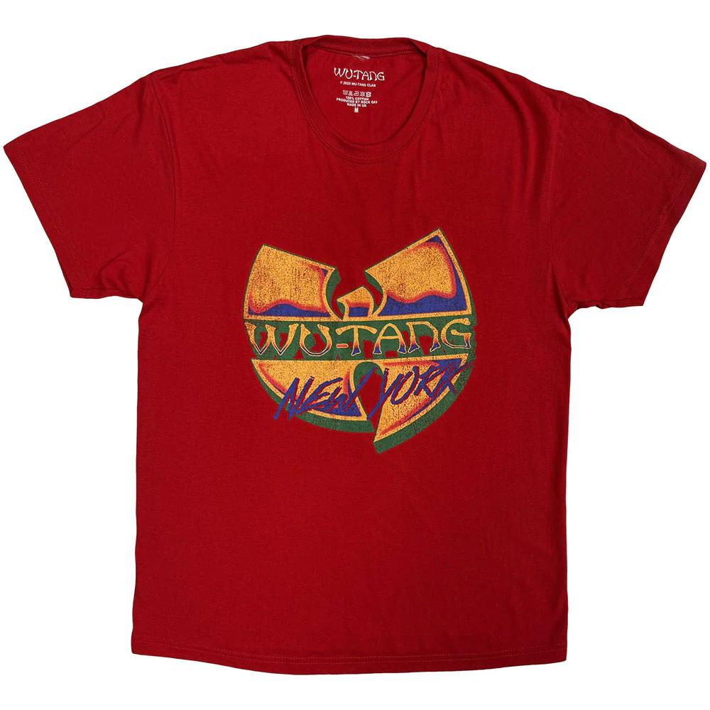 Wu-Tang Clan T-Shirt: New York V1 (Red) OFFICIAL NEW XXXXL