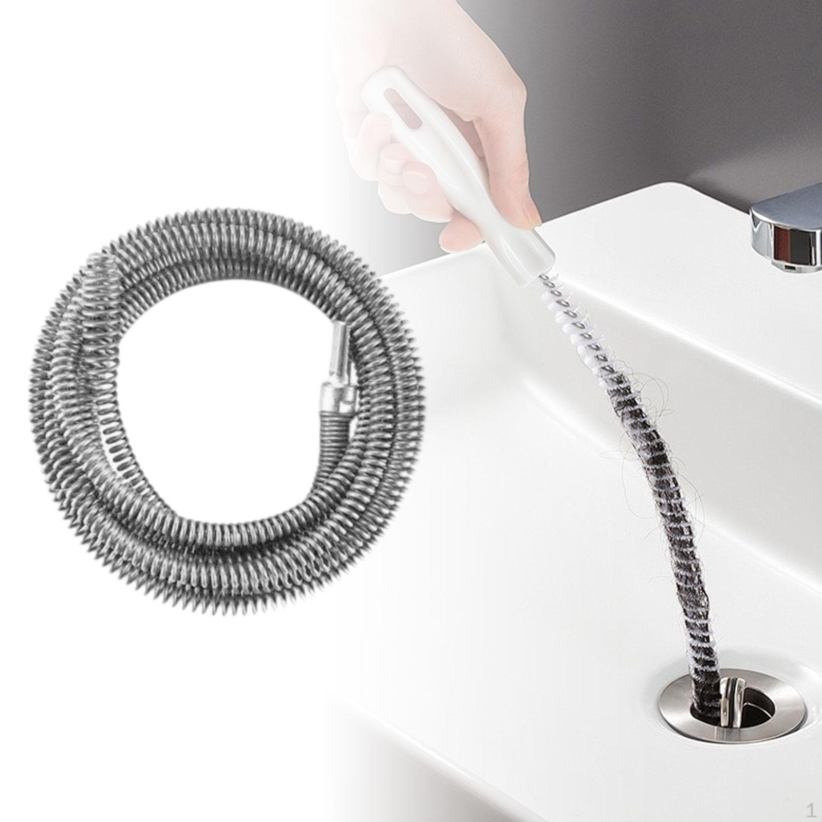 Drain , Easy to Install, 16mm, Flexible Cleaning Tool for Blockages 1m