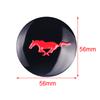 4pc 56mm Car Styling Wheel Center Hub Cap Sticker Auto Decoration Decals For Ford Mustang Shelby Edge Kuga Transit Fiesta Mondeo