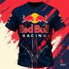Red Bull Racing 3D Men's T-shirt F1 Formula Racing Red Bull Racing Suit Extreme Sports High Quality Brand Training Suit