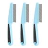 Professional Flea Face Comb Stainless Steel Remove   Ergonomic Pet Grooming Flea Comb