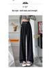 Spring 2026 Women's High Waist Wide Leg Straight Suit Pants