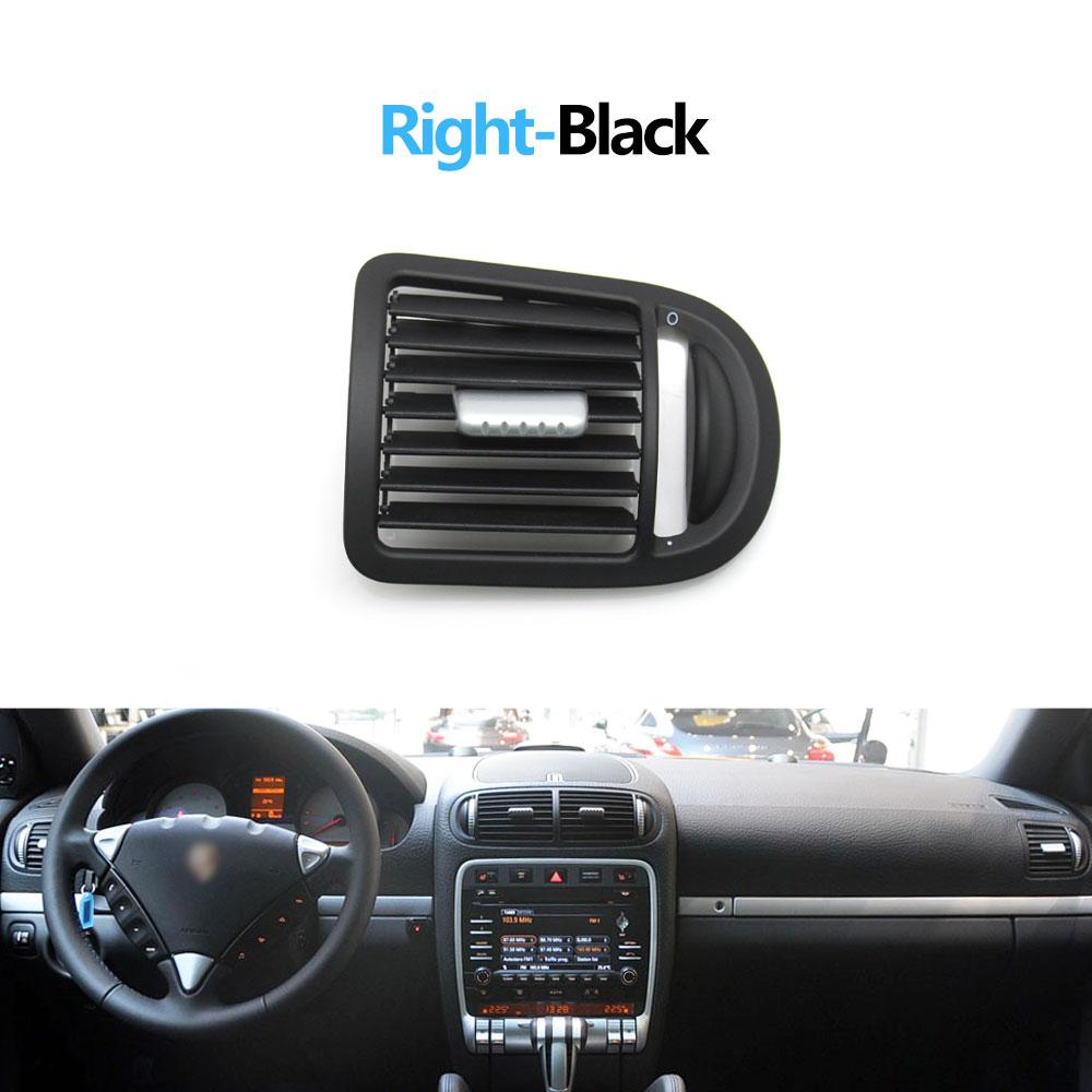 LHD RHD Car Front Dashboard Left Right Center Air Vent Grille AC Vent Oulet Cover Panel For Porsche Cayenne 955 9PA 2003-2009