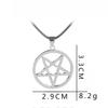 Přívěsek Pentagram Pentakl Náhrdelník pro Muže Ženy Šperky Doplňky