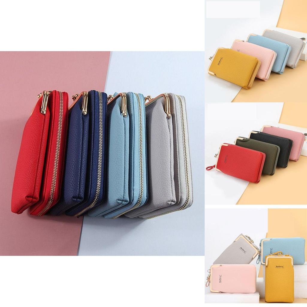 For Bag Shoulder Women Sling Bags Pu Leather Cellphone Cosmetic Pouch Purse Coin