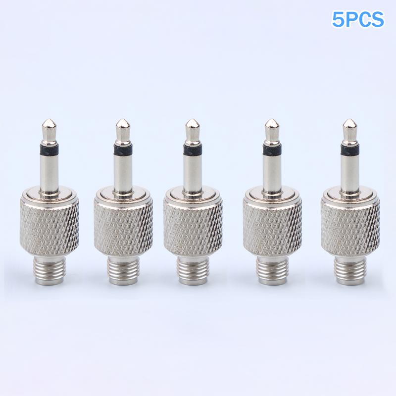 1 3 5PCS SMA Female Audio Adapter to 3.5mm Mono Jack Headphone Radio Test Essential Connector