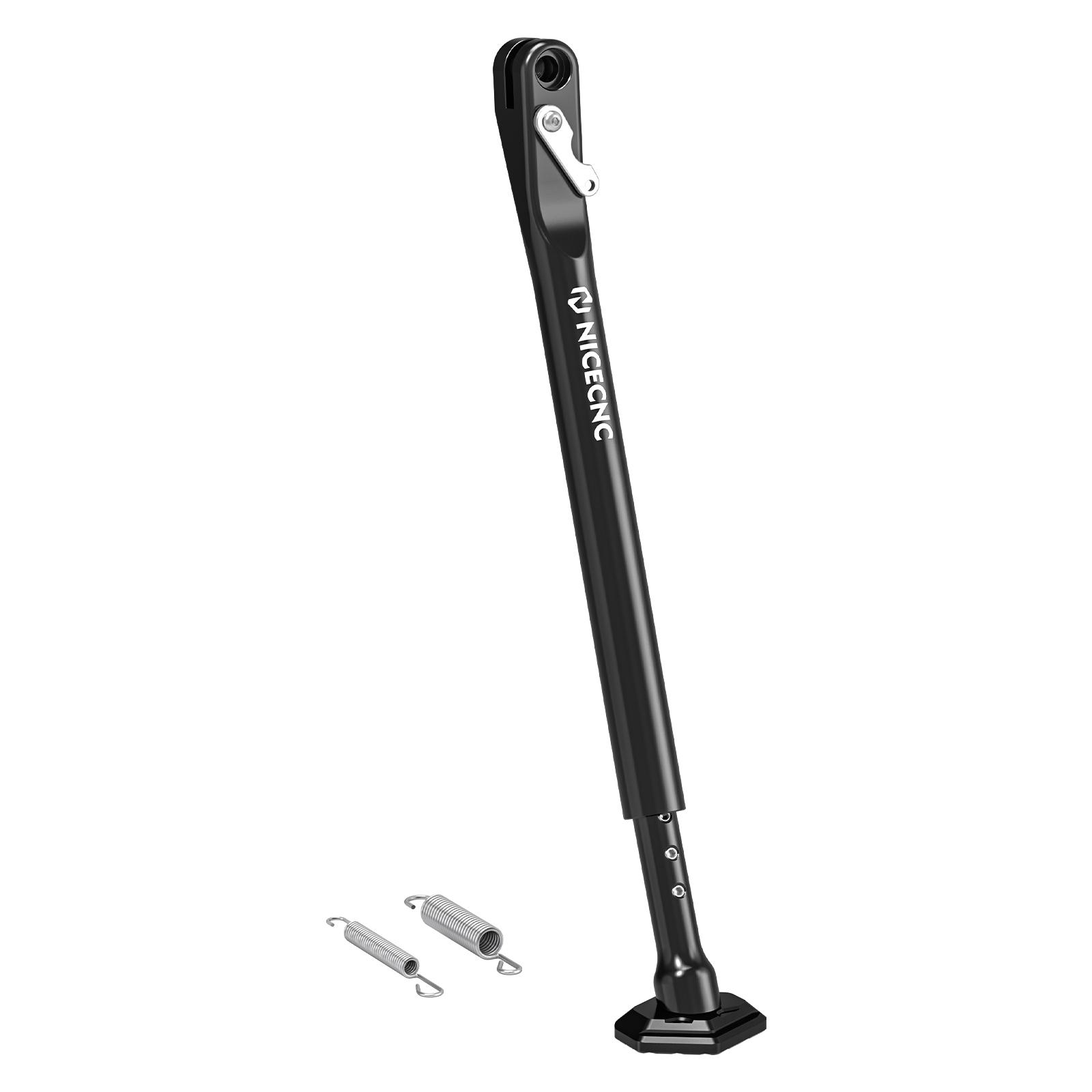 NICECNC For Sherco SE 250R SE 300R 2012-2024 Adjustable Kickstand Side Stand SEF-R 250 350 450 SEF 250R SEF 350R SE-F 450R чёрный