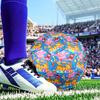 Pocoyo's Colorful Adventure Size 5 Soccer Ball, Suitable for Training and Matches, High-Elasticity, Wear-Resistant Material Gift for Fan