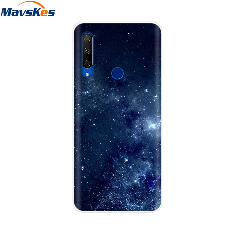 Painted Case For Alcatel 1S 2020 5028Y 5028D Case TPU Soft Silicone Cover Funda For Alcatel 1S 2020 Case Cover Etui Bumper Coque