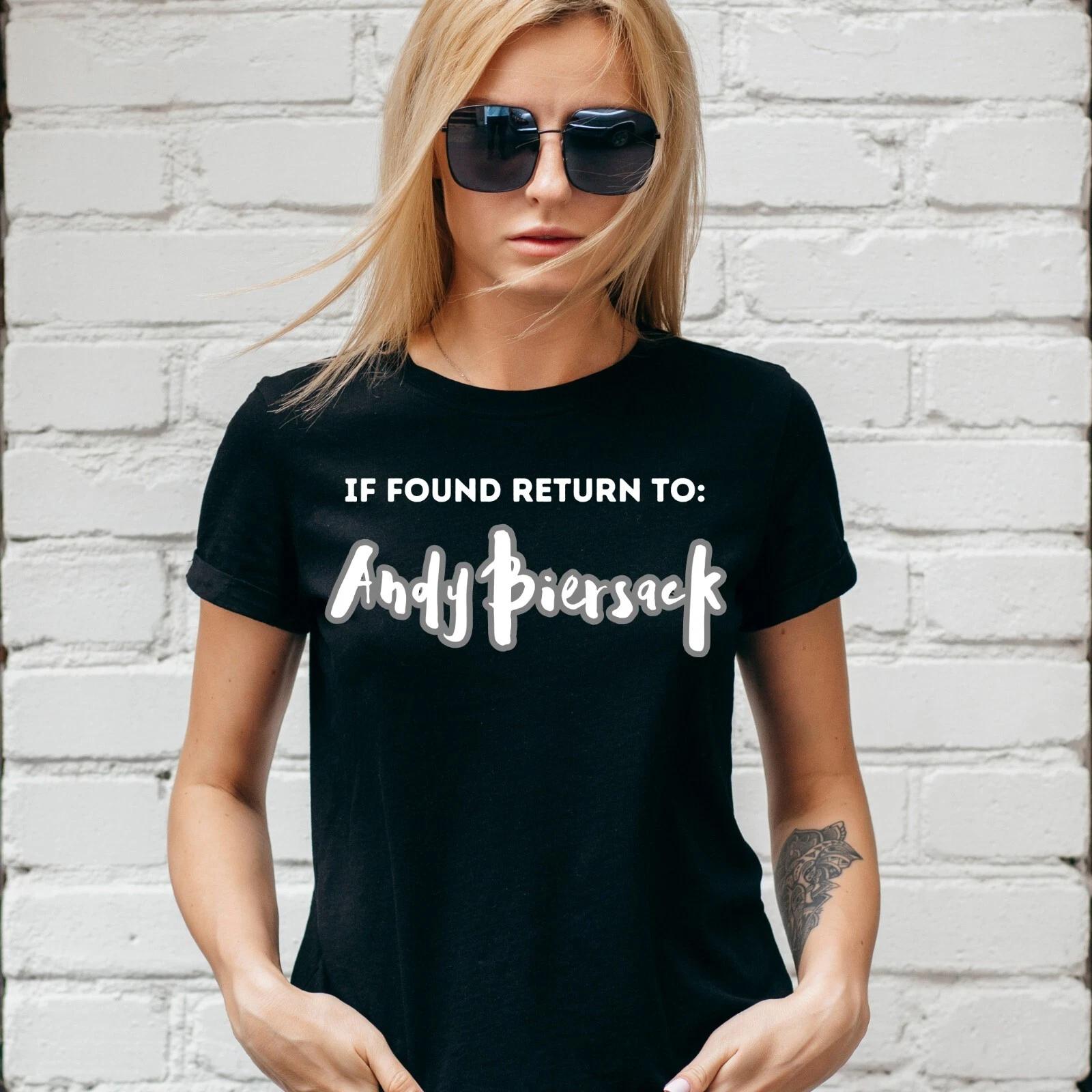 IF FOUND RETURN TO ANDY BIERSACK T-Shirt, BLACK VEIL BRIDES, Unisex or Lady Fit M