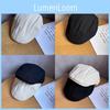 English Retro Elegant Beret With Short Brim And Solid Color Design Outings For